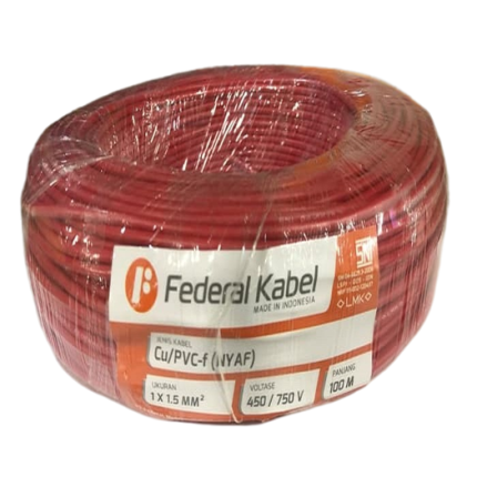 Federal Cable Cu/PVC-f(NYAF) 450/750V