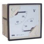 GAE Double Voltmeter - 2 x 250 - 50/60Hz - 1.5