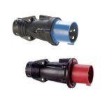 Straight Plugs /Rubber - Male Connector - 0 538 54 - Merah (380-415V) - 63A - 44 - 3P+N+E