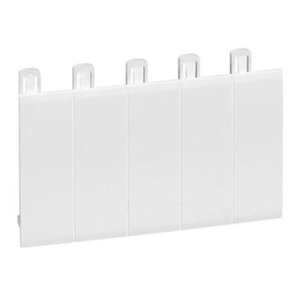 Blanking Plate 5 Modules - Separable Into Modules or 1/2 Modules