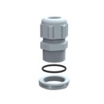 Grey RAL 7001 Cable Glands-IP68 - ISO 12-Ø3-6.5mm