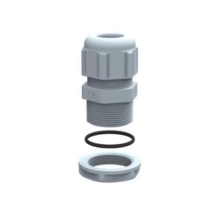 Grey RAL 7001 Cable Glands-IP68