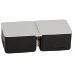 Metal Flush-Mounting Box For Installation in Concrete Floor - 6(2x3) modules