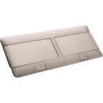 Pop-up Box To Be Equipped - 8(2x4) Modules - Pop-up box to be equipped - 8(2x4) modules - Brushed Brass stainless steel finish