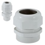 Grey RAL 7035 Cable Glands-IP55 - ISO 12-Ø4-6,5mm