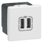 USB Power Supply Charger - Double USB Socket