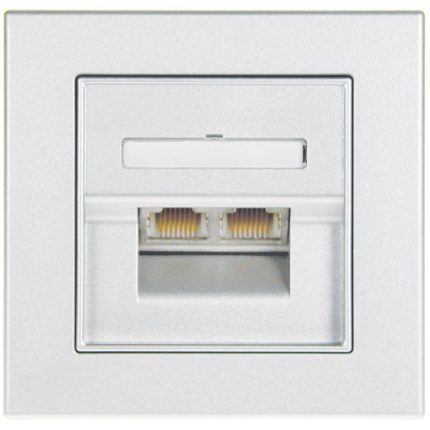 Dual Telephone/ Dual Universal Network Socket Outlets
