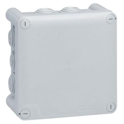 Box Plexo - IP55 - IK07 130x130x74 - 10 Entry Membrane Glands