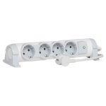 Multi-Outlet Unit With Switch - Multi outlet extension for comfort-4x2P+E –1.5m cord