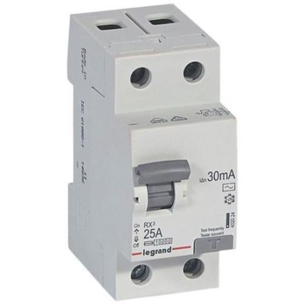 RCD RX³- 2P 230 V AC Type