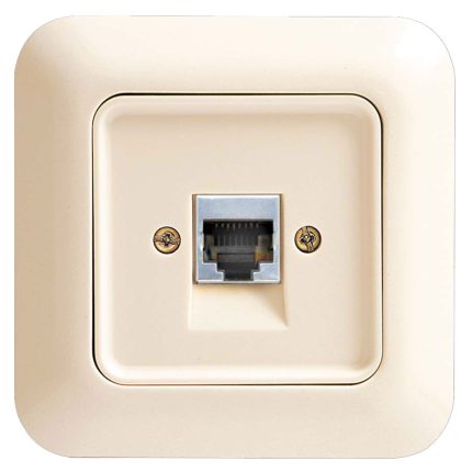 Single Network Socket Outlet