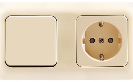 Single Switch And Socket Outlet