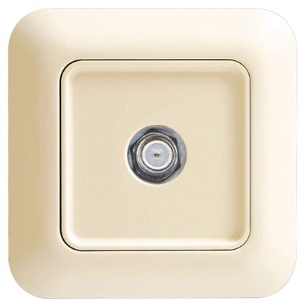 TV Cable Socket Outlet F Type Connector