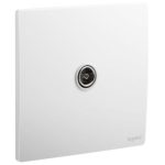 Television Socket Mallia - TV Socket Female+Frame (White)