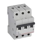 MCBs RX³ 6000 - Thermal Magnetic MCBs From 6 A to 63 A - C Curve - 3 Pole 230/400 V~ - 6 A