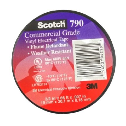 Scotch 790 Vinyl Plastic Electrical Tape